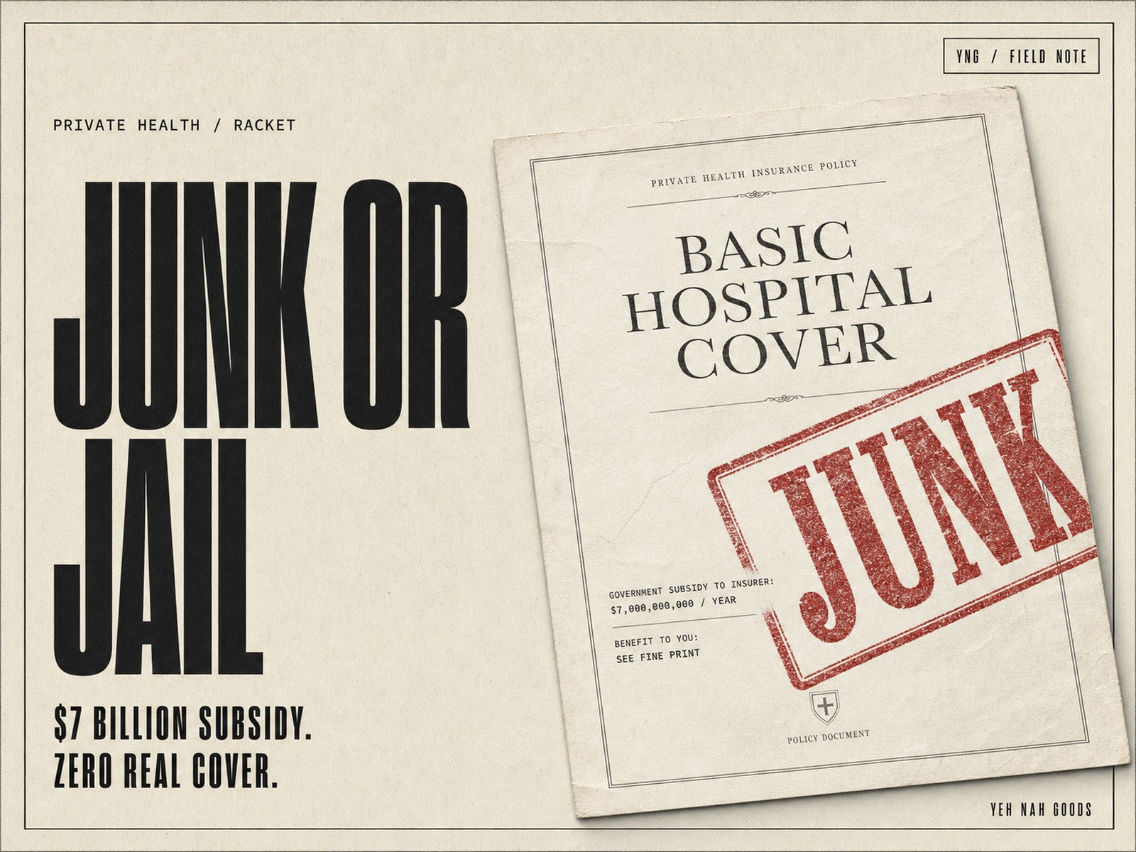 Junk or Jail