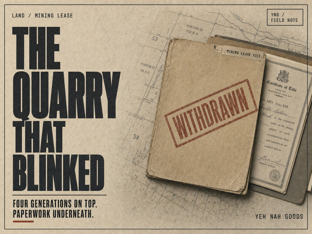 The Quarry That Blinked