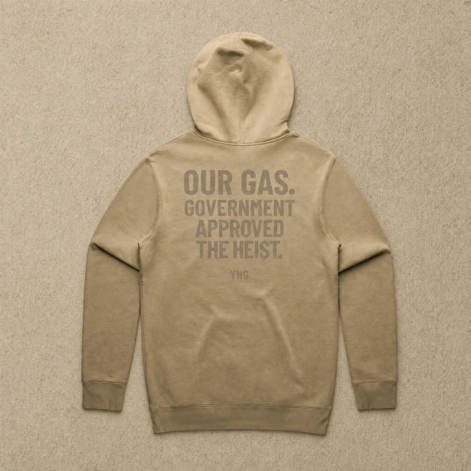 Our Gas — Stencil Hoodie