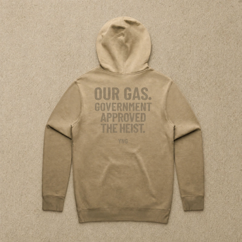 Our Gas — Stencil Hoodie