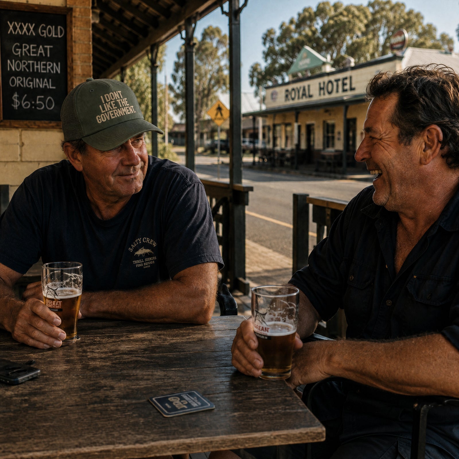 I Don't Like The Government — Trucker Cap