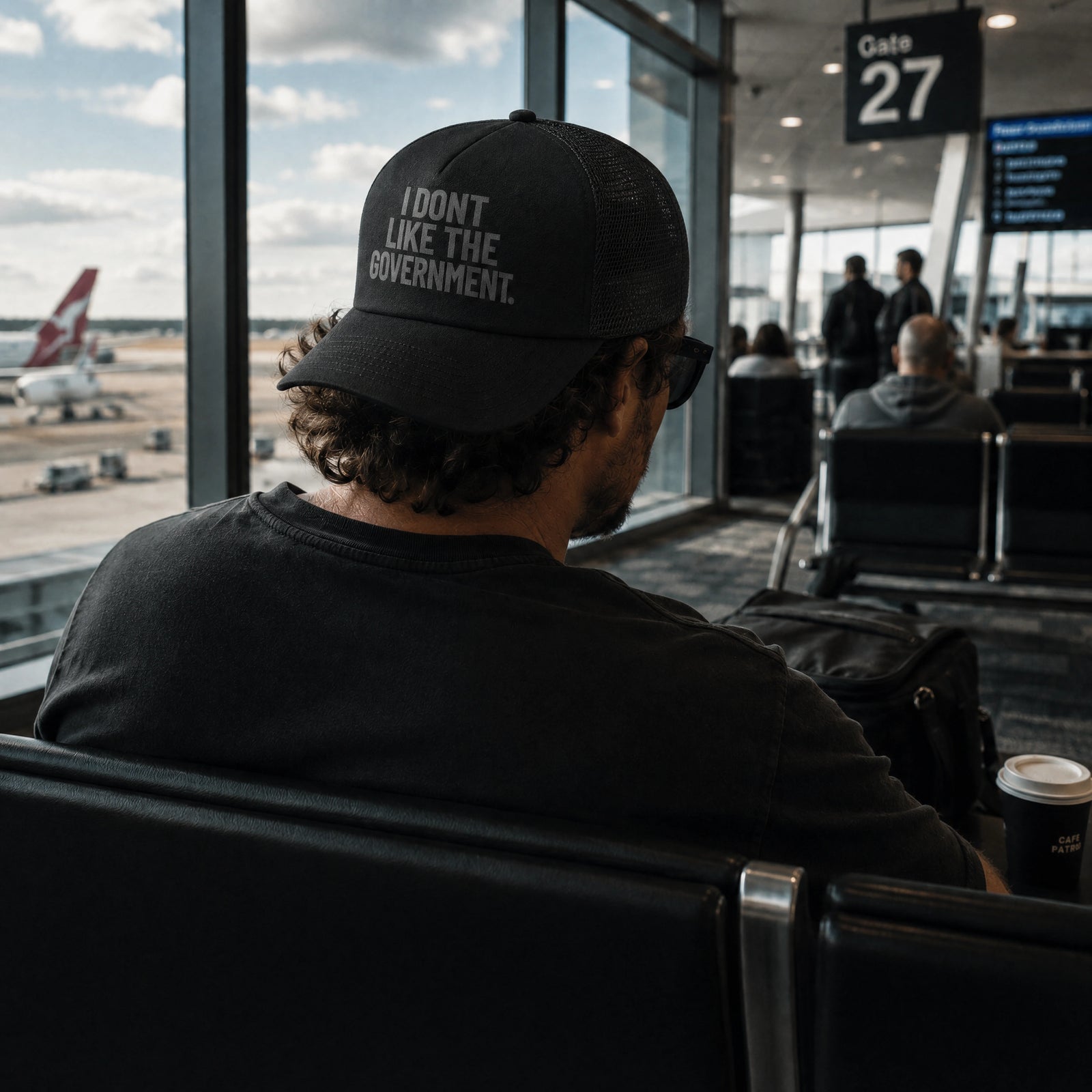 I Don't Like The Government — Trucker Cap