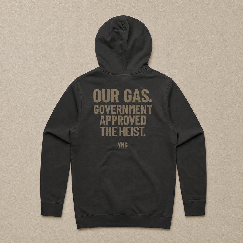 Our Gas — Stencil Hoodie
